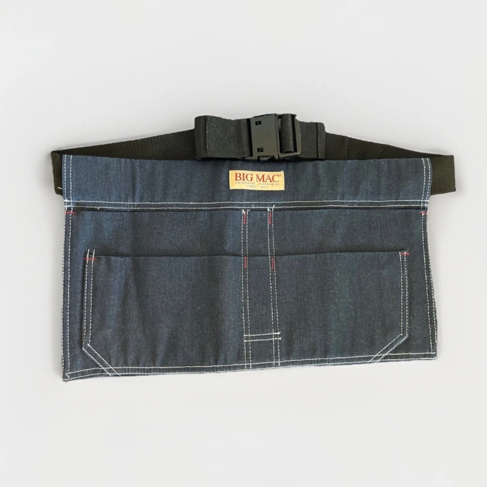 Big Mac Denim Tool Belt Apron Waist-Mounted Adjustable Belt Authentic Workwear